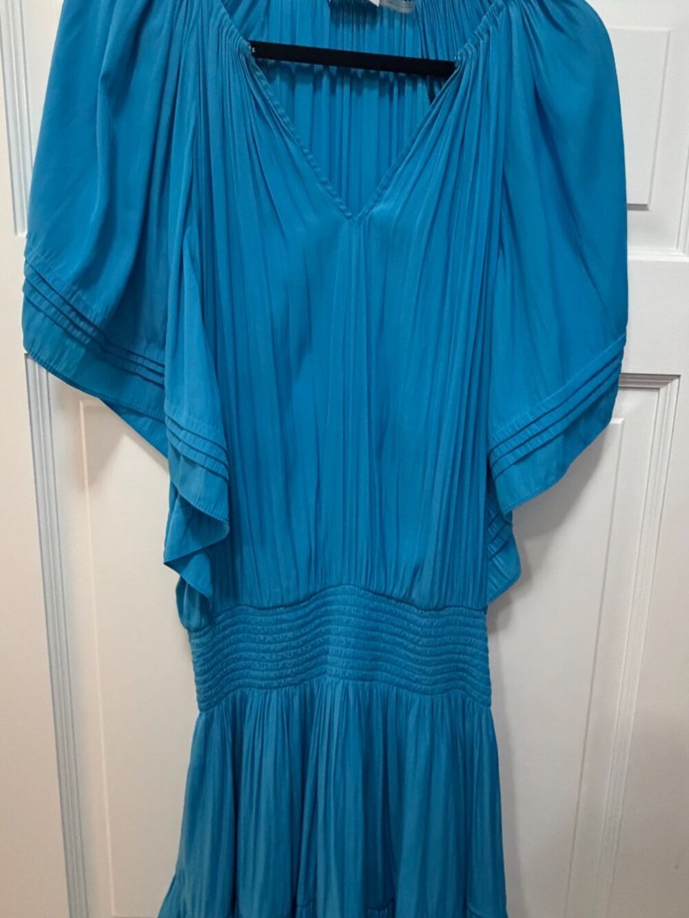 Ramy Brook (Rosie) Satin Blue Dress